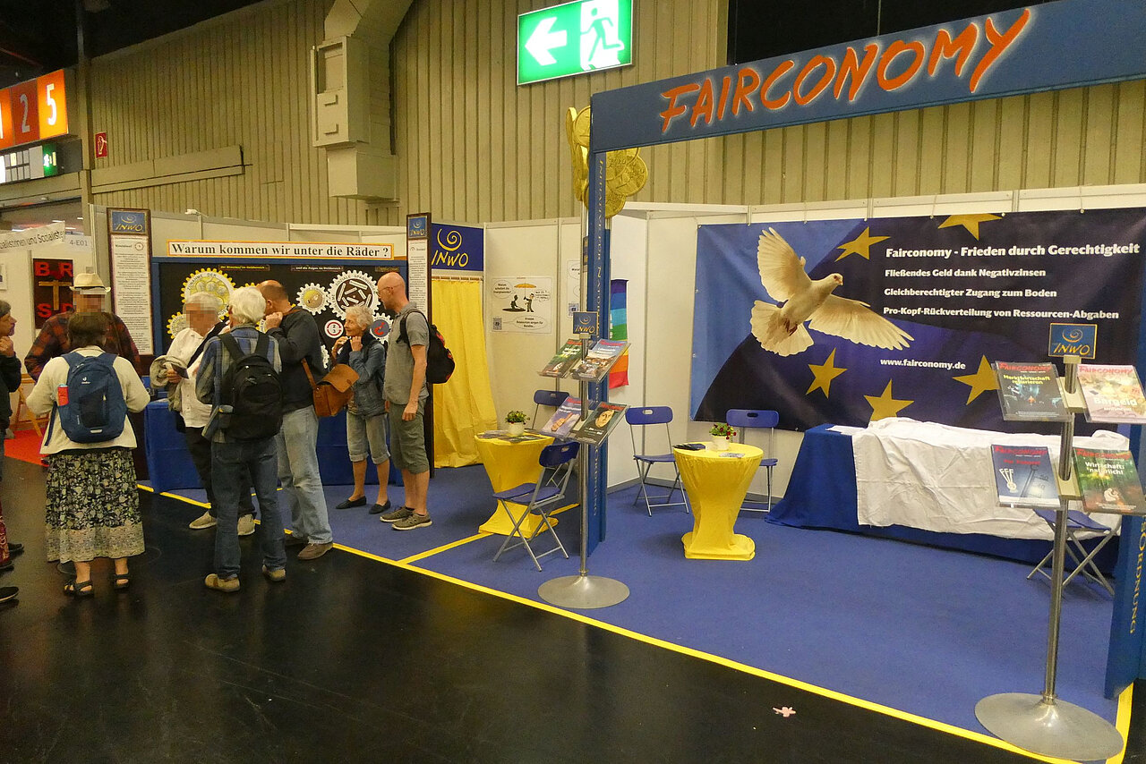 Fairconomy-Stand Kirchentag Nürnberg